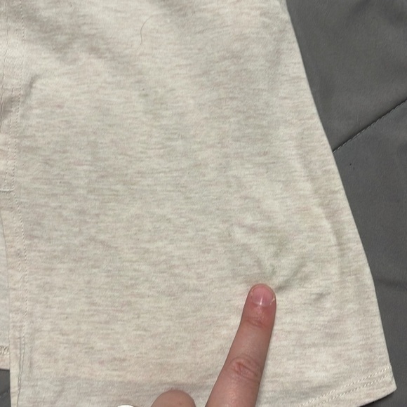 Lululemon Athletica Time to Restore Wrap Cream Yoga Tank Top Cropped - Picture 7 of 7